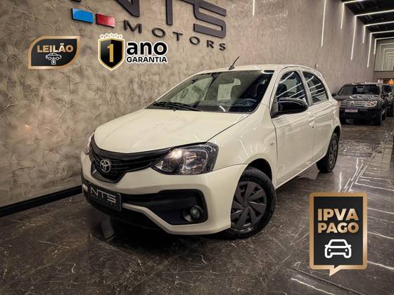 TOYOTA ETIOS 1.5 XS 16V FLEX 4P AUTOMÁTICO